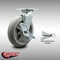 Service Caster 8 Inch SS Thermoplastic Rubber Caster with Roller Bearing and Brake/Swivel Lock SCC-SS30S820-TPRRD-TLB-BSL - alternate 5